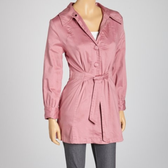 Current Seen Jackets & Coats Vintage 8s Current Seen Dusty Pink